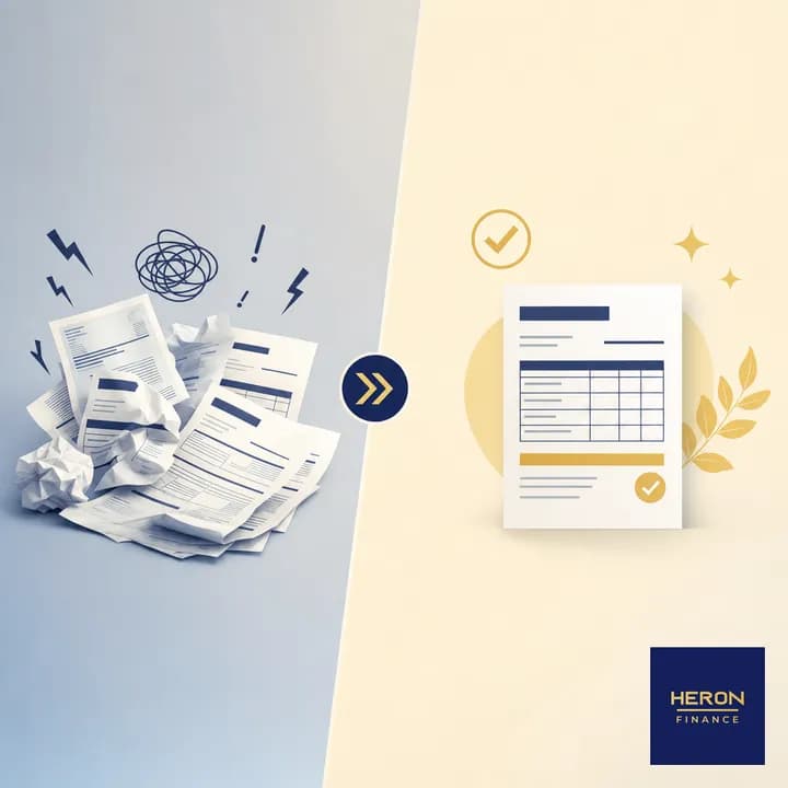 Heron Finance — porządek w finansach, przed i po